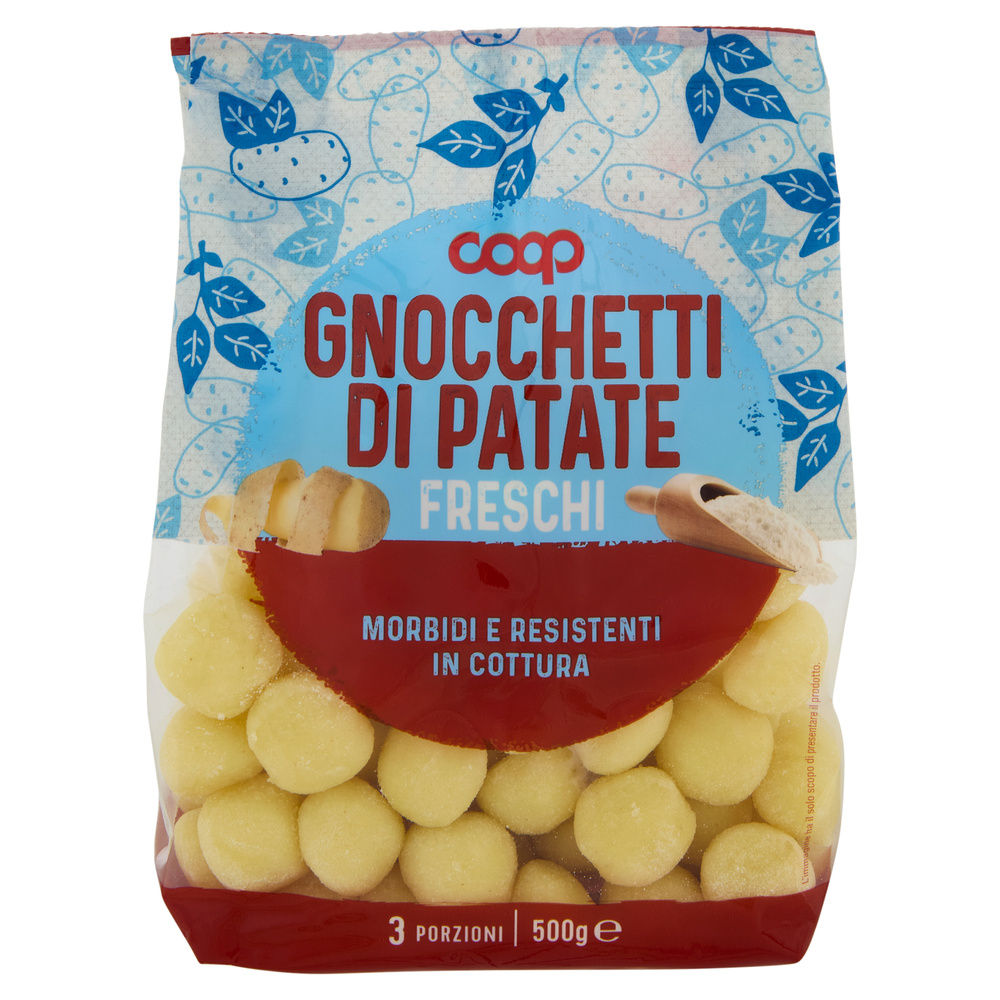 GNOCCHETTI DI PATATE COOP SACCHETTO G 500 - 10