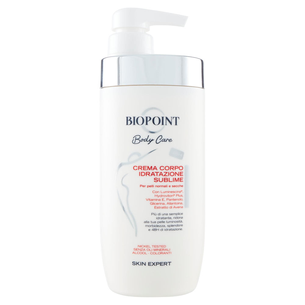 CREMA IDRATAZIONE SUBLIME BIOPOINT BODY CARE ML. 500ML - 1