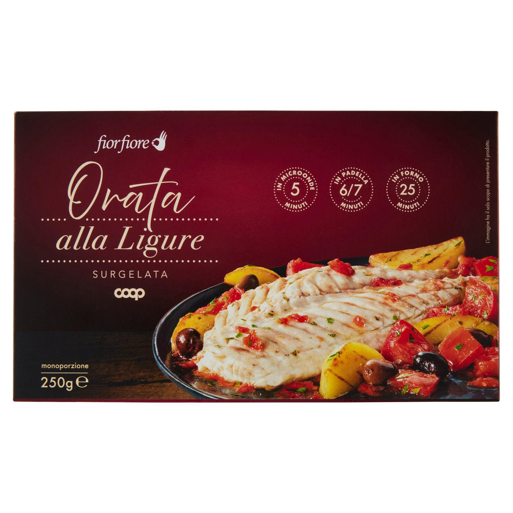 ORATA ALLA LIGURE FIOR FIORE COOP SCATOLA SURG. G 250 - 0