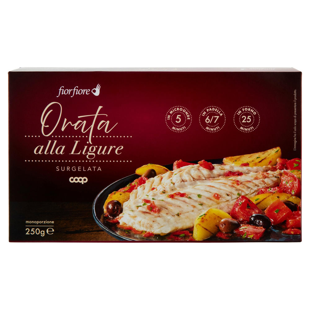 ORATA ALLA LIGURE FIOR FIORE COOP SCATOLA SURG. G 250 - 3