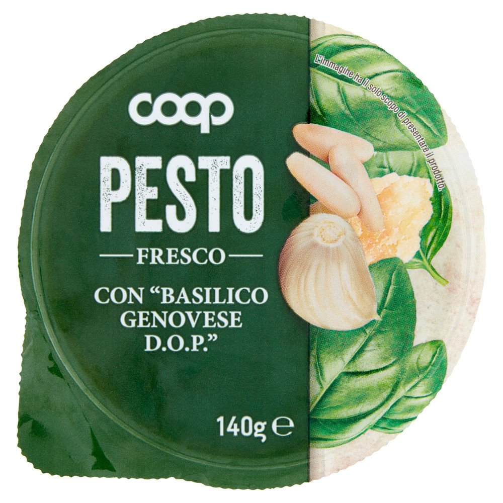 PESTO ALLA GENOVESE CON AGLIO COOP G 140 - 1