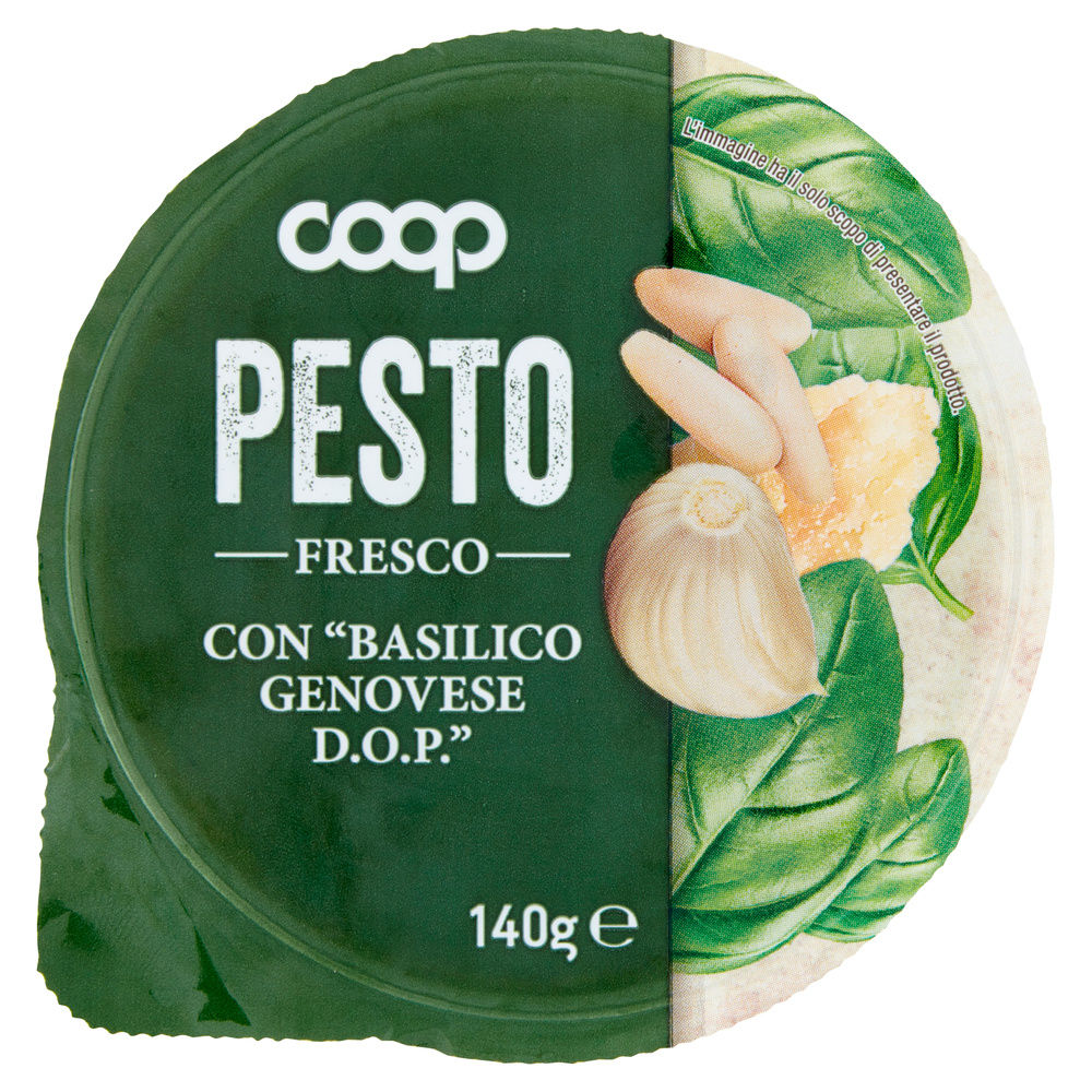 PESTO ALLA GENOVESE CON AGLIO COOP G 140 - 3