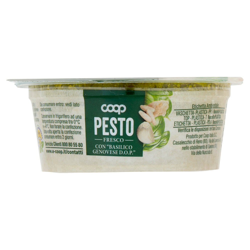 PESTO ALLA GENOVESE CON AGLIO COOP G 140 - 7