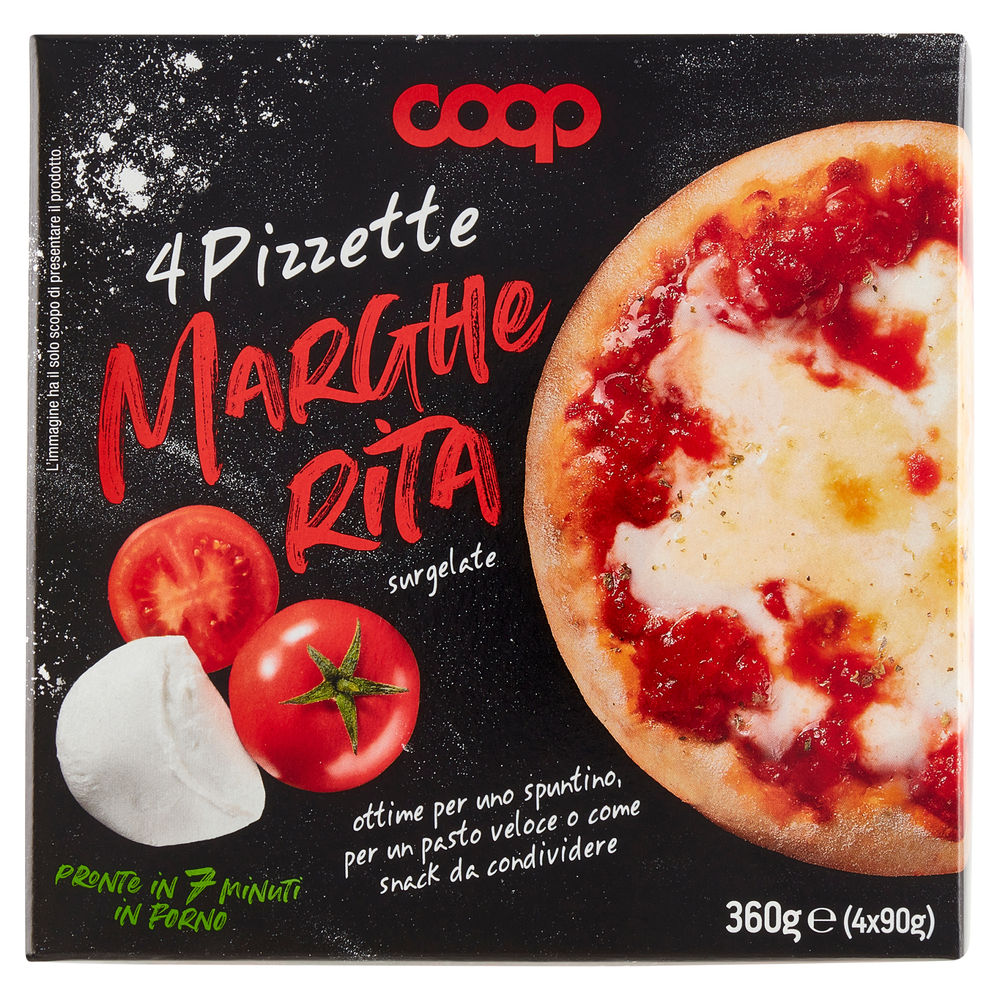 PIZZETTE MARGHERITA COOP  4PZ SURG. G 360 - 0