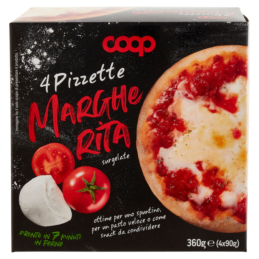 PIZZETTE MARGHERITA COOP  4PZ SURG. G 360 - 3