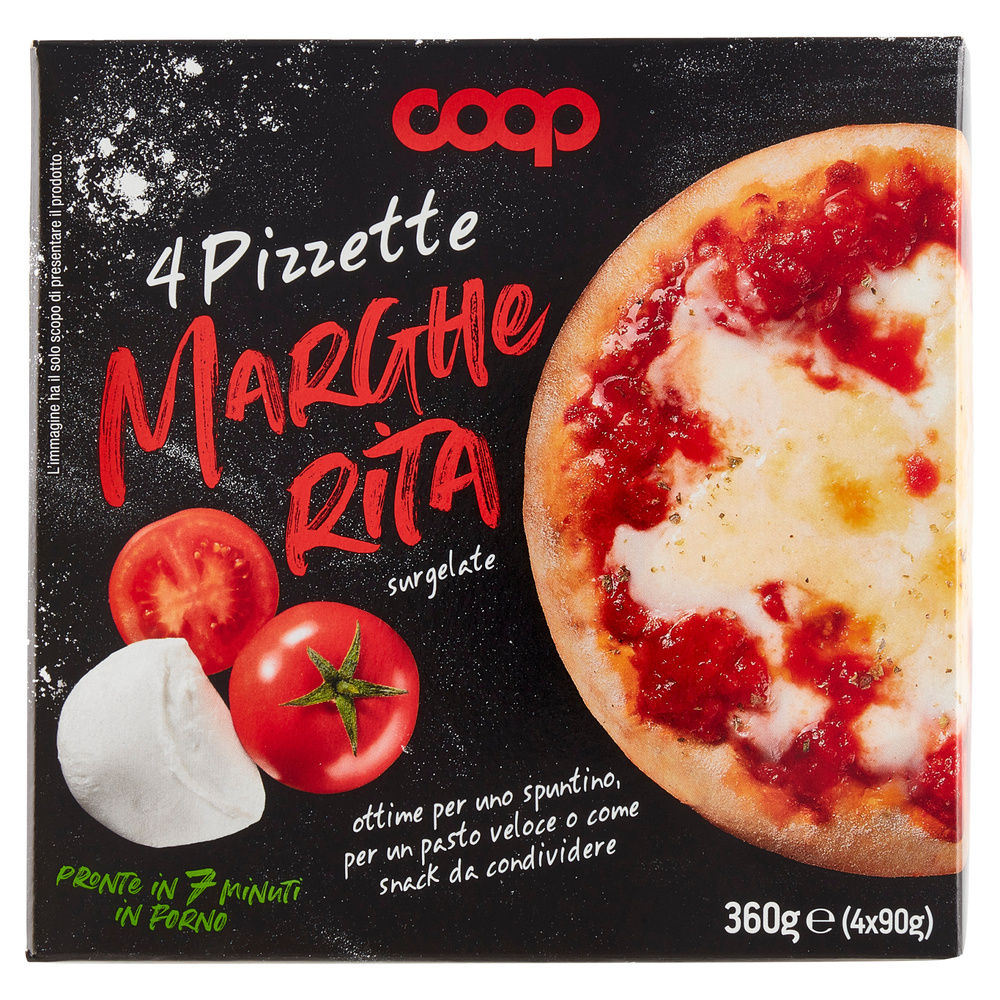 PIZZETTE MARGHERITA COOP  4PZ SURG. G 360 - 4
