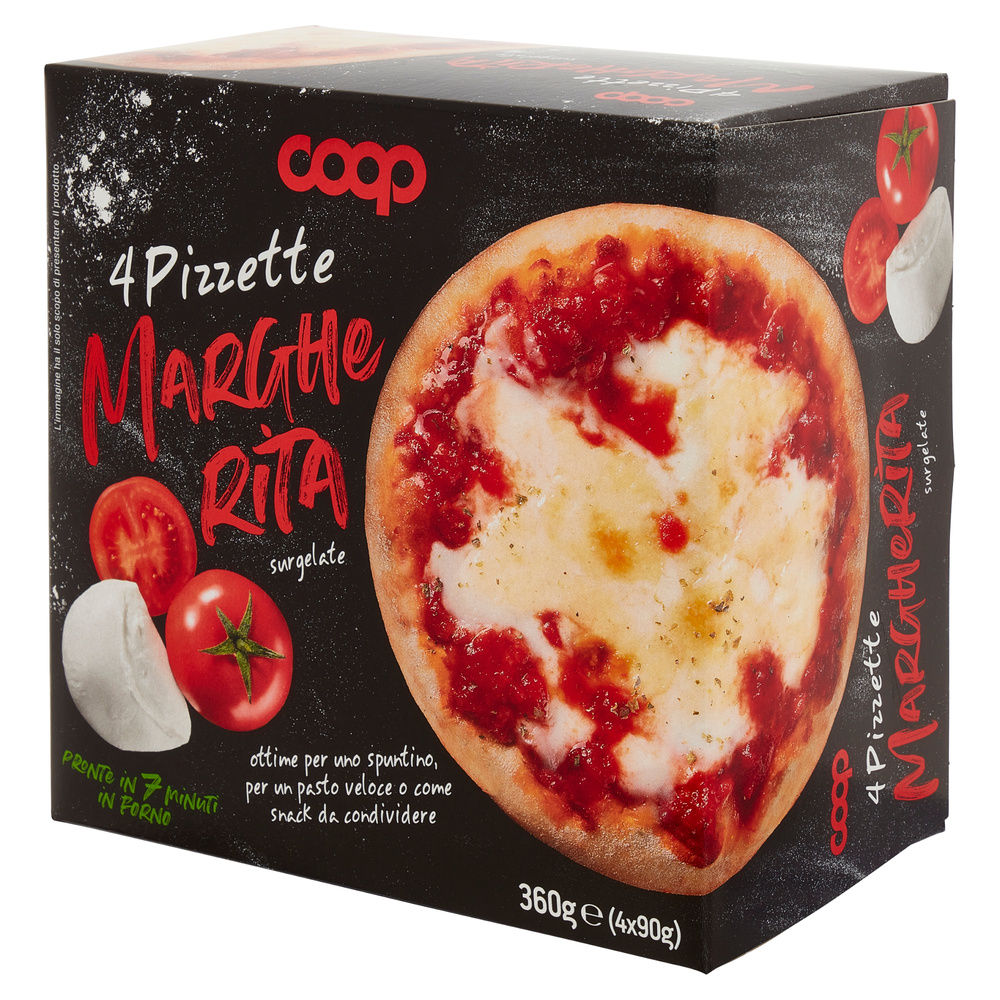PIZZETTE MARGHERITA COOP  4PZ SURG. G 360 - 2