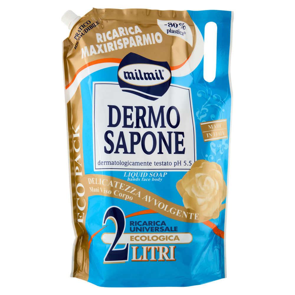 RICARICA DERMOSAPONE LIQUIDO MILMIL MAXI BUSTA L 2 - 0