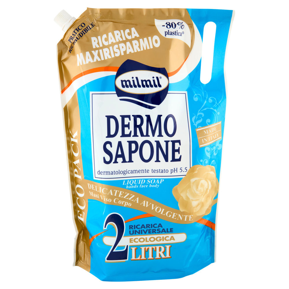RICARICA DERMOSAPONE LIQUIDO MILMIL MAXI BUSTA L 2 - 2