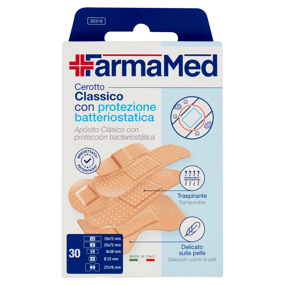 CEROTTI FARMAMED ABATOX CLASSICI ASSORTITI 5 FORMATI PZ. 30 - 0