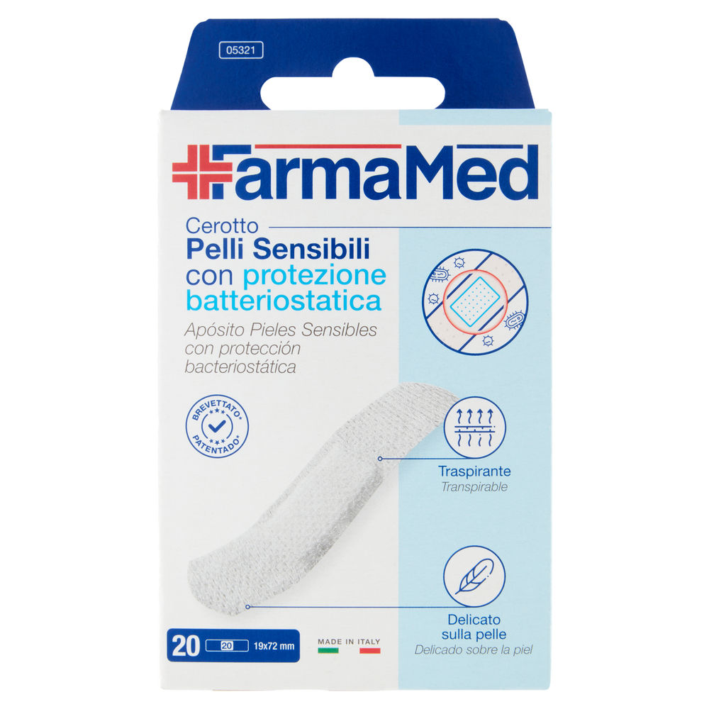 CEROTTI FARMAMED ABATOX PELLI SENSIBILI 1 FORMATO MISURA M PZ. 20 - 0