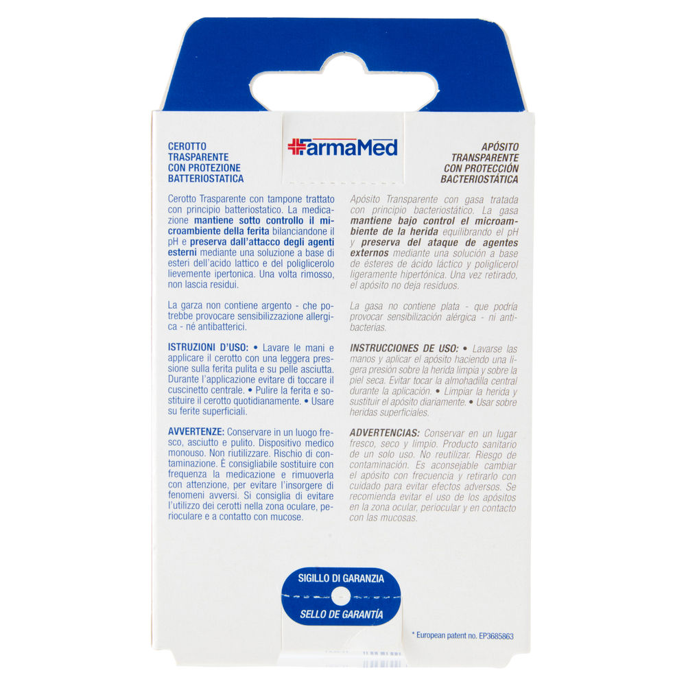 CEROTTI FARMAMED ABATOX TRASPARENTI 3 FORMATI PZ. 24 - 1