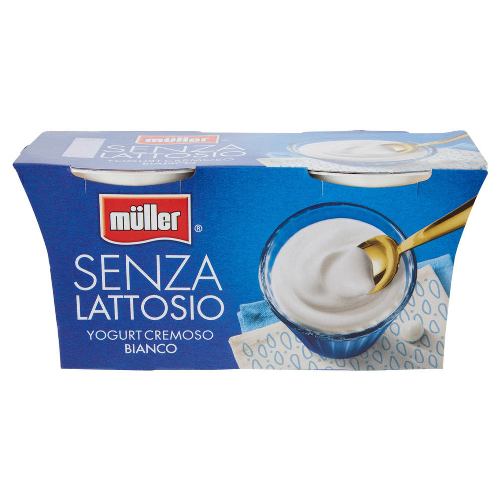 YOGURT BIANCO SENZA LATTOSIO MULLER  2X125G - 2