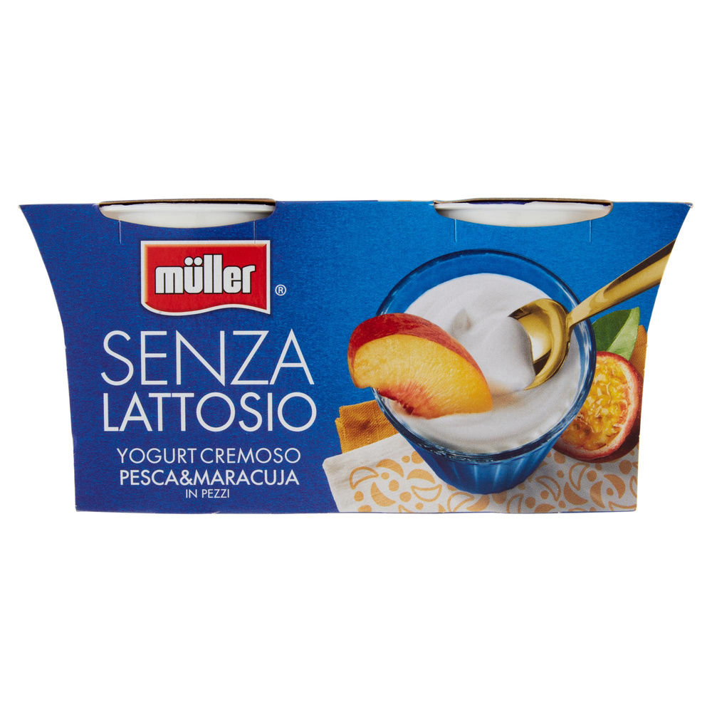 YOGURT PESCA&MARACUJA SENZA LATTOSIO  MULLER 2X125G - 3