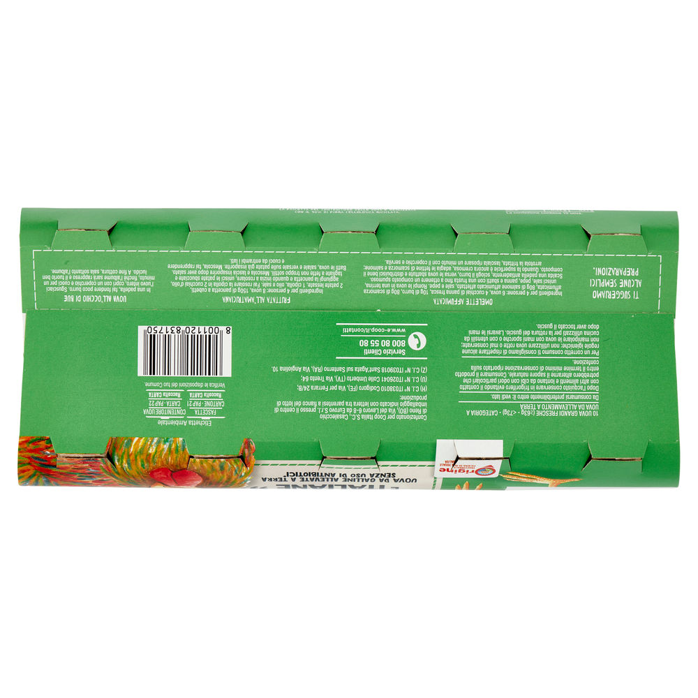 UOVA FRESCHE L ALLEVATE A TERRA SENZA ANTIBIOTICI ORIGINE COOP X10 - 3