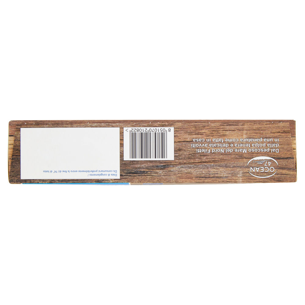 FILETTI DI PLATESSA IMPANATI OCEAN47 SCATOLA G 250 - 3