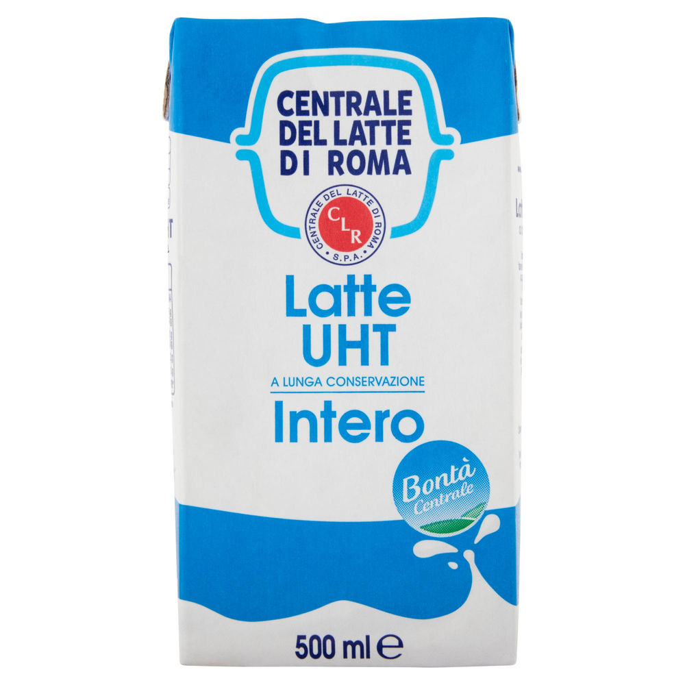 LATTE UHT INTERO C.ROMA ML 500 CENTRALE DEL LATTE DI ROMA - 0