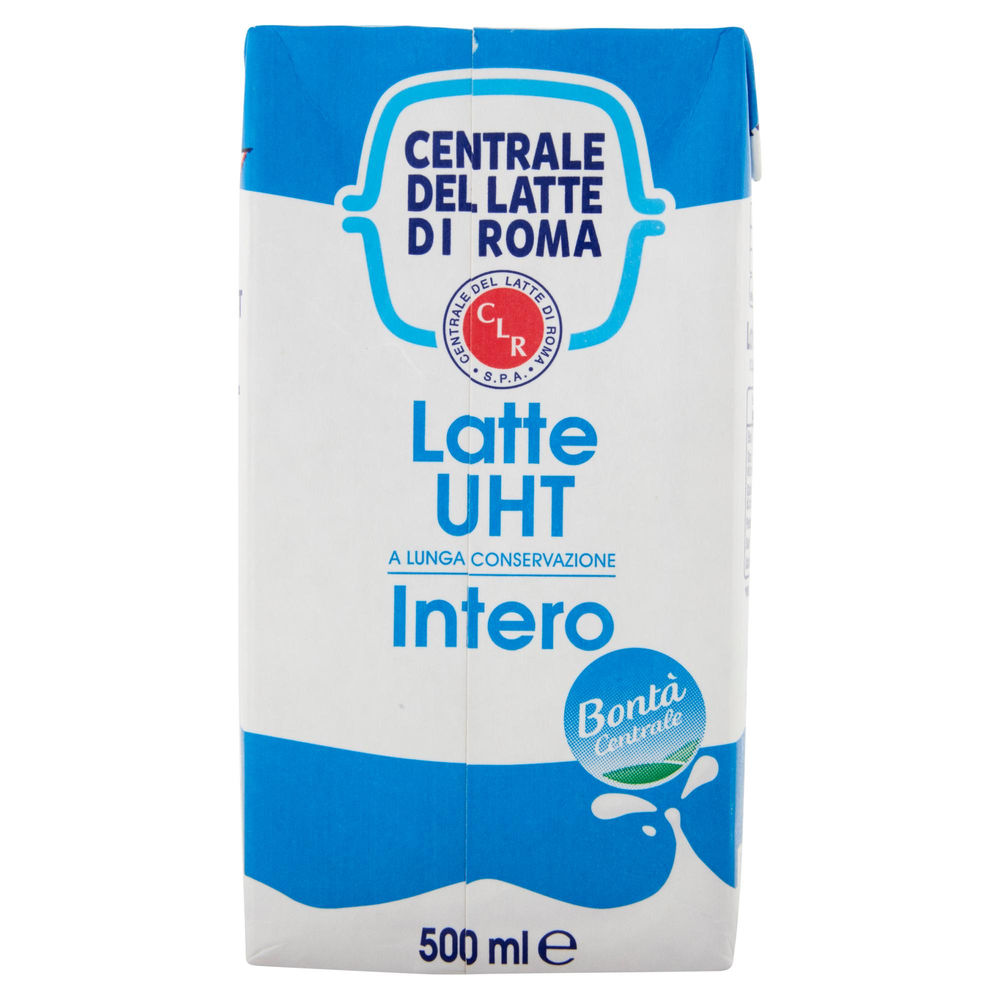 LATTE UHT INTERO C.ROMA ML 500 CENTRALE DEL LATTE DI ROMA - 1