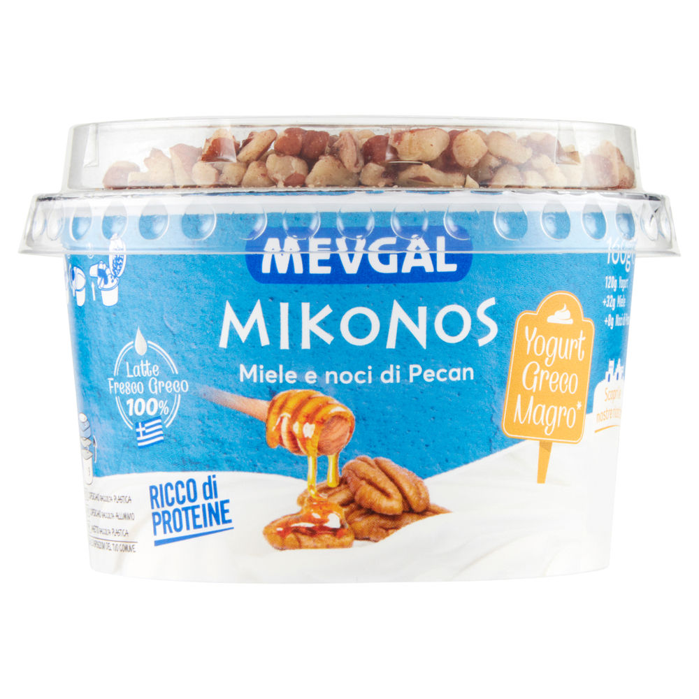 YOGURT MIKONOS MIELE E NOCI SPLIT MEVGAL 160G - 0
