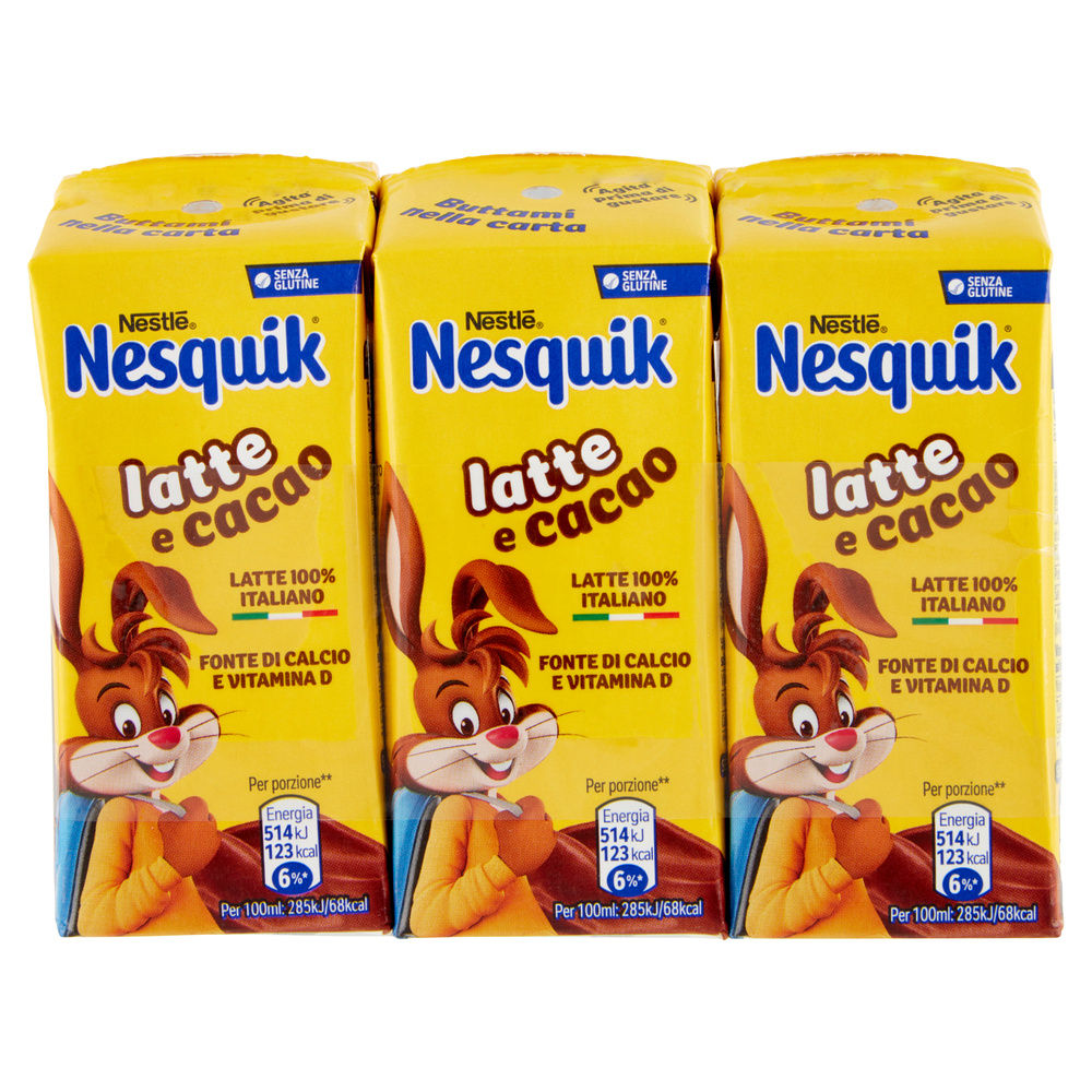 NESQUIK READY TO DRINK MULTIPACK 3X180ML - 3