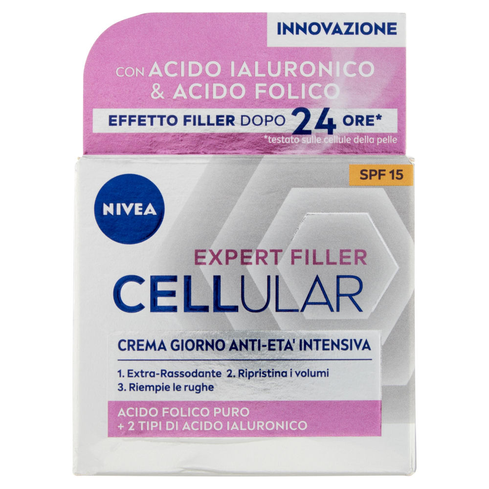 CREMA GIORNO FILLER RASSODANTE CELLULAR ANTI-AGE NIVEA ML 50 - 0
