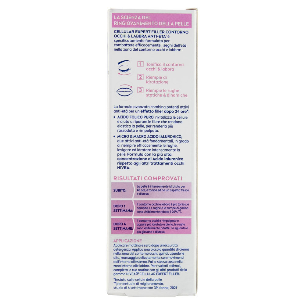 CONTORNO OCCHI CELLULAR ANTI-AGE NIVEA ML 15 - 1