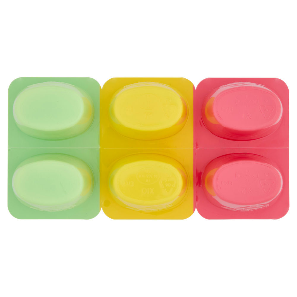 FRUTTOLO FORMAGGIO FRAGOLA-PERA-BANANA 6X50 G - 16