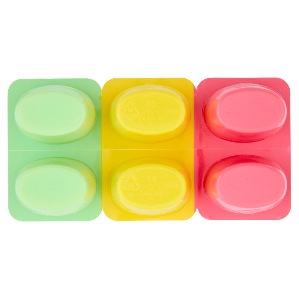 FRUTTOLO FORMAGGIO FRAGOLA-PERA-BANANA 6X50 G - 22
