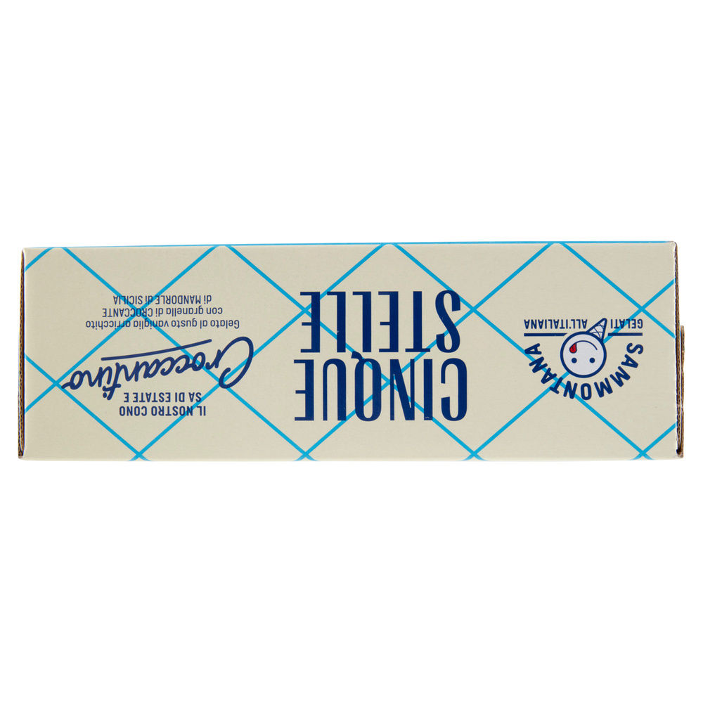 CONO CINQUE STELLE CROCCANTINO SAMMONTANA SCATOLA PZ 6 G 450 - 6