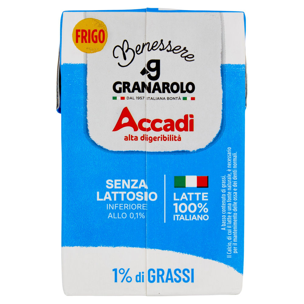 LATTE ESL 1% ACCADI' GRANAROLO BENESSERE FRIGO ML 500 - 1