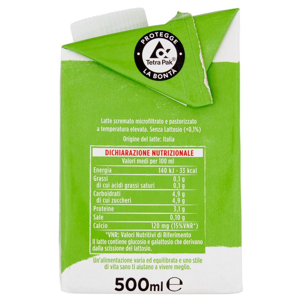 LATTE ESL SCREMATO ACCADI' GRANROLO BENESSERE FRIGO ML 500 - 5