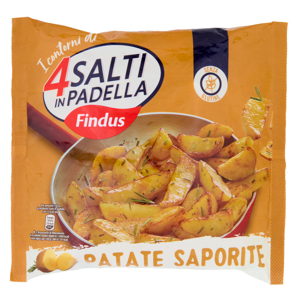 PATATE SAPORITE 4 SALTI IN PADELLA BUSTA G 450 - 0
