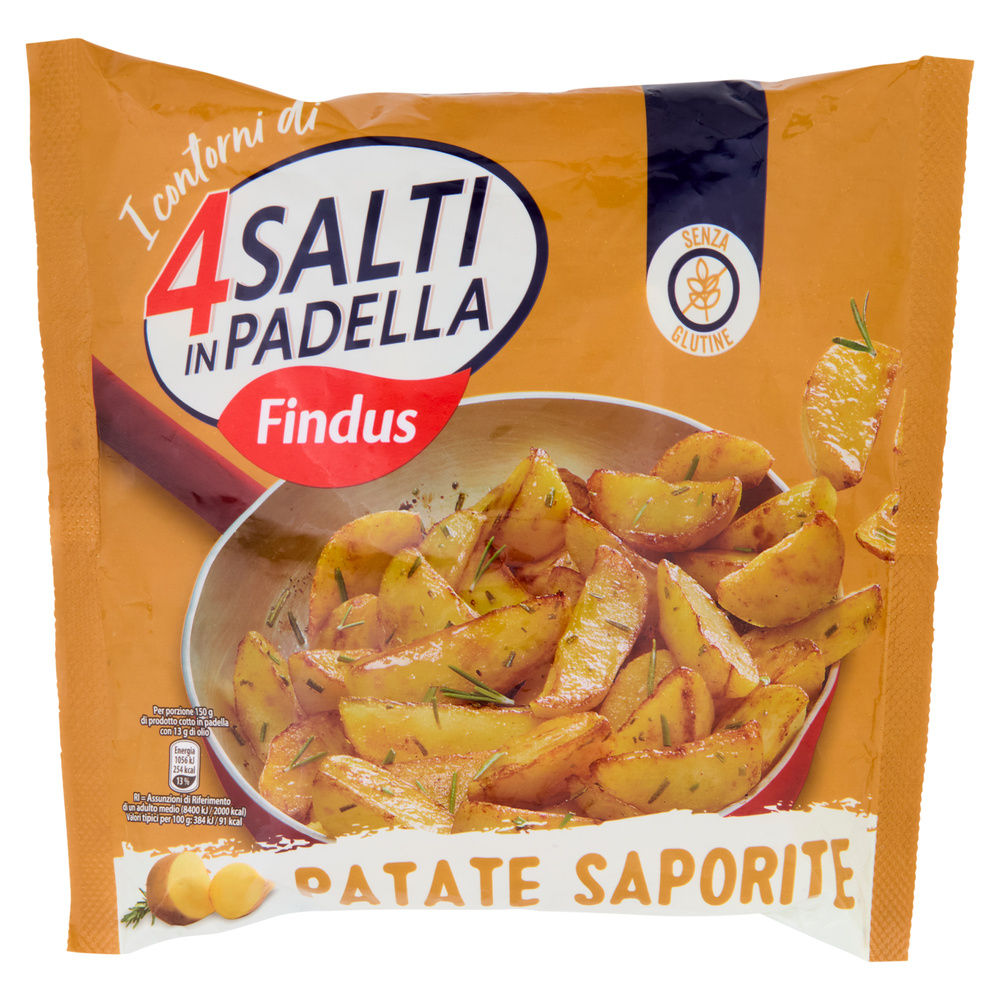 PATATE SAPORITE 4 SALTI IN PADELLA BUSTA G 450 - 2