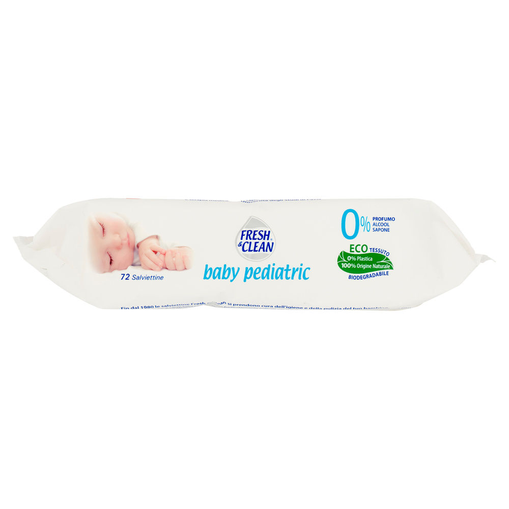 SALVIETTINE FRESH & CLEAN BABY PEDIATRIC PZ.72 - 9