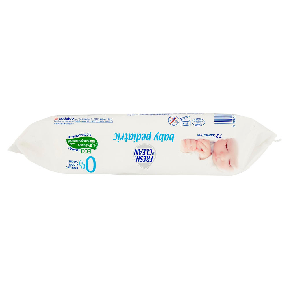 SALVIETTINE FRESH & CLEAN BABY PEDIATRIC PZ.72 - 7