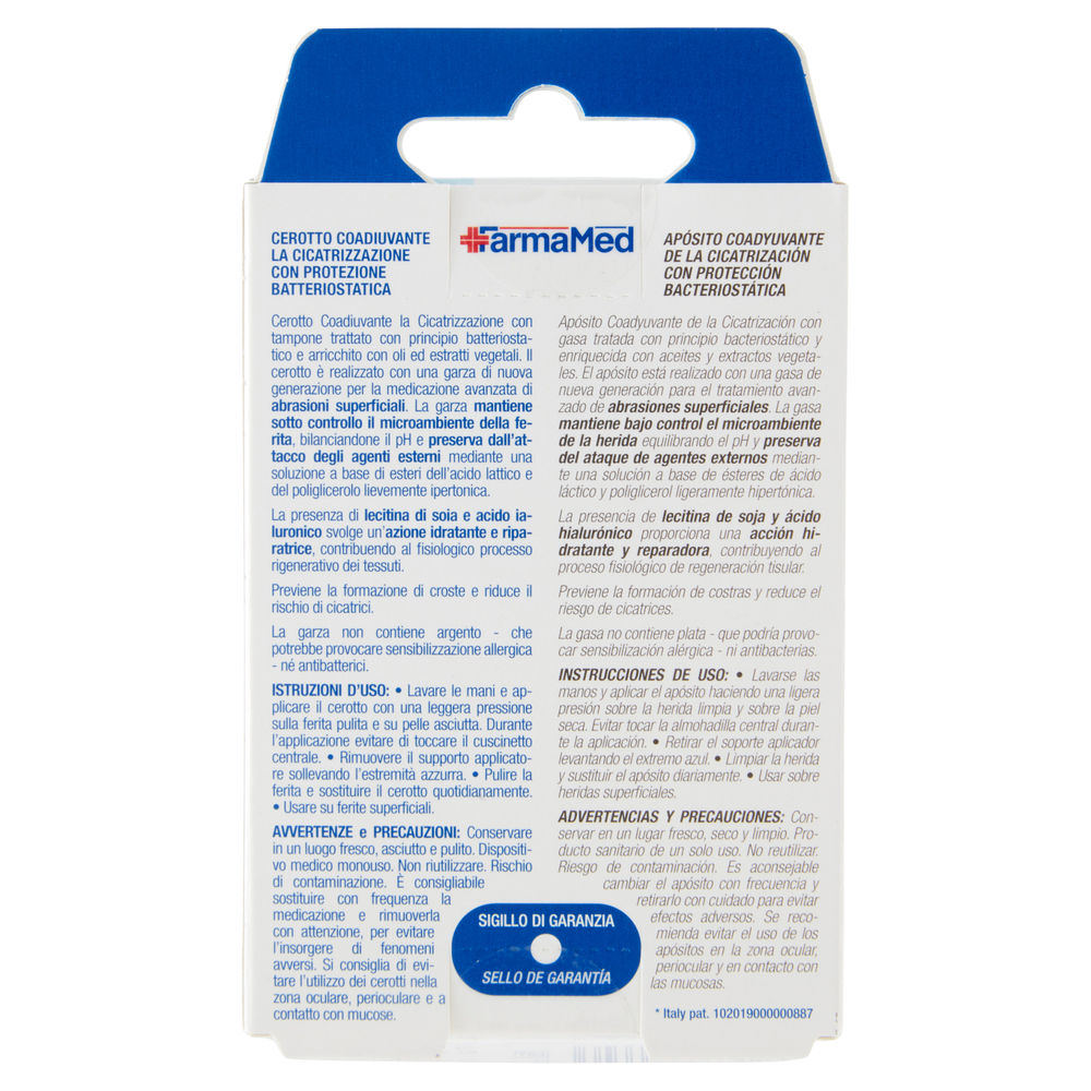 CEROTTI FARMAMED ABATOX+NEOACTIVE CICATRIZZANTI IMPERMEABILI MISURA XL PZ. 6 - 1