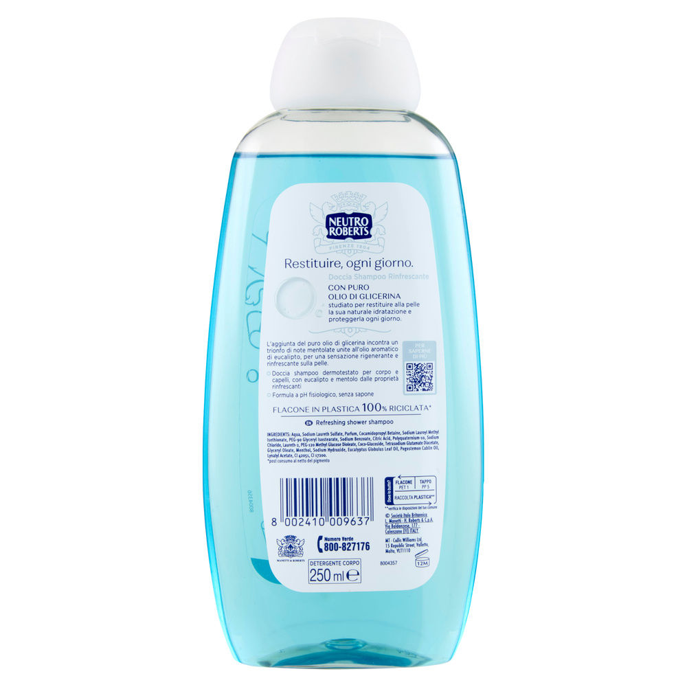 DOCCIASHAMPOO NEUTRO ROBERTS RINFRESCANTE ML250 - 1
