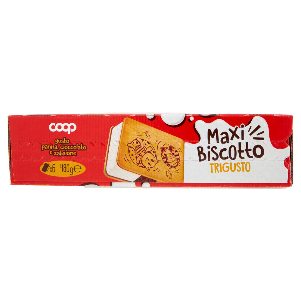GELATO BISCOTTO TRIGUSTO COOP SCATOLA PZ 6 G 480 - 7