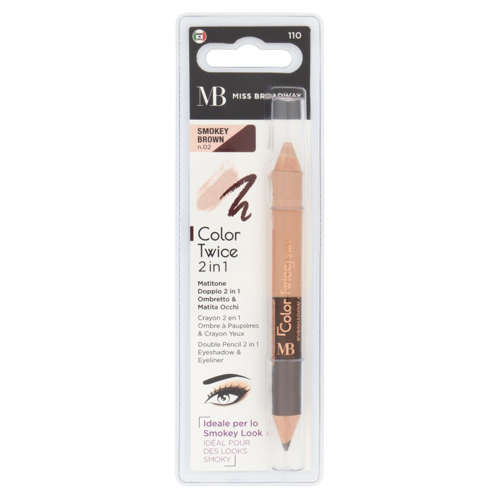 MATITA COLOR TWICE 2 IN 1 - 110 BROADWAY PZ 1 - 0