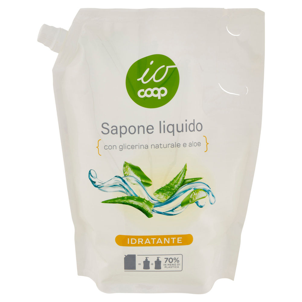 RICARICA SAPONE LIQUIDO IDRATANTE IO COOP ML 1000 - 2