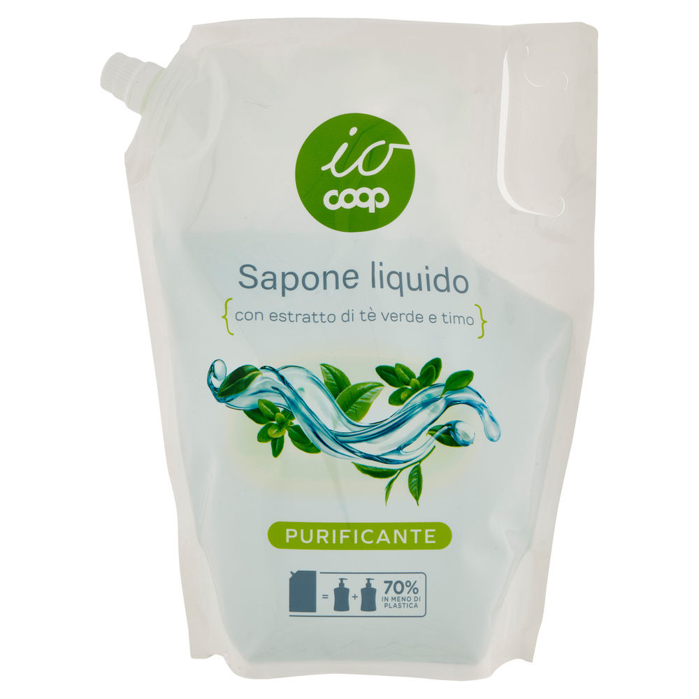 RICARICA SAPONE LIQUIDO PURIFICANTE IO COOP ML 1000 - 4