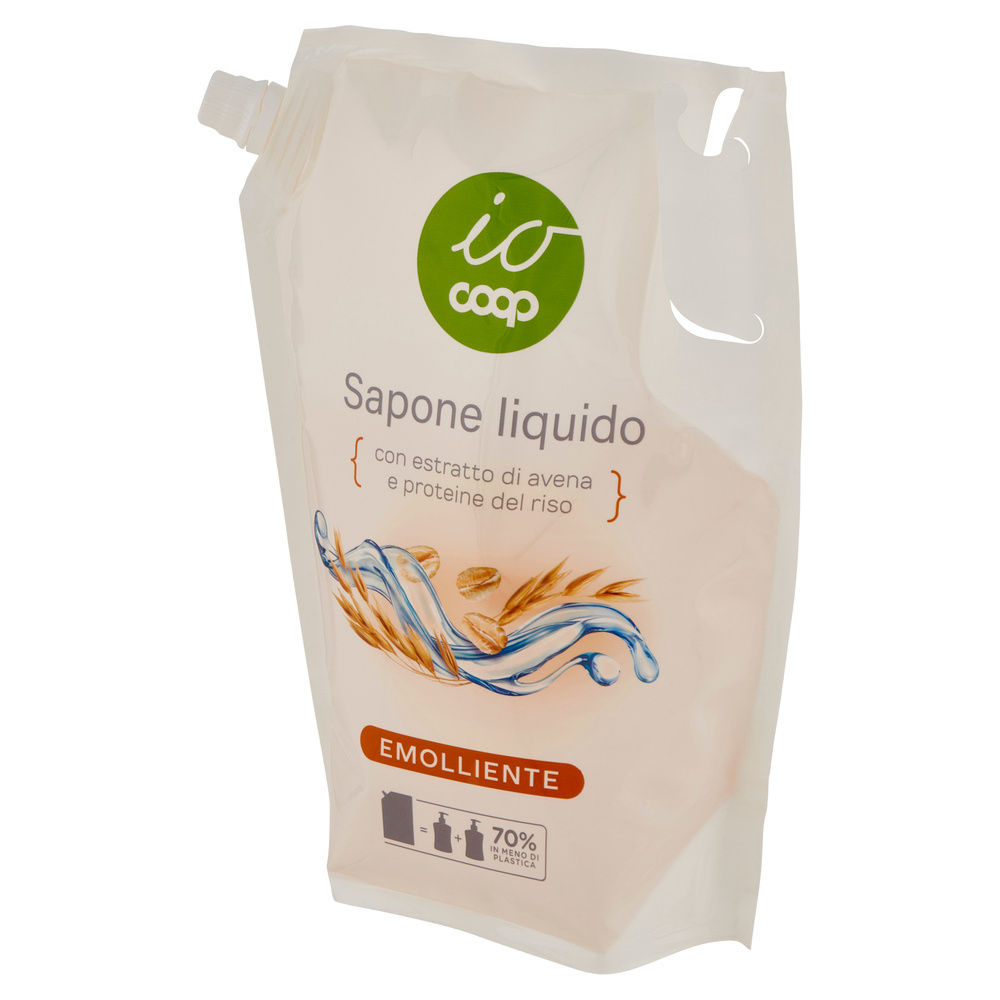 RICARICA SAPONE LIQUIDO EMOLLIENTE IO COOP ML 1000 - 8