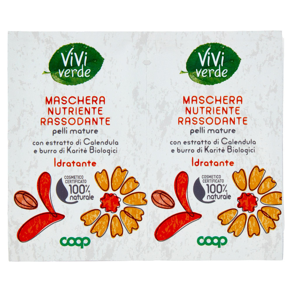 MASCHERA NUTRIENTE RASSODANTE IDRATANTE VIVI VERDE COOP ML 7,5X2 - 2