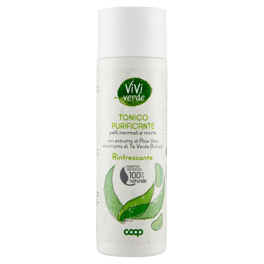 TONICO PURIFICANTE RINFRESCANTE VIVI VERDE COOP ML 200 - 0