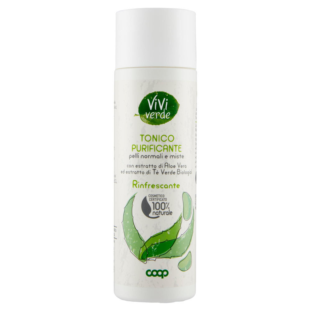 TONICO PURIFICANTE RINFRESCANTE VIVI VERDE COOP ML 200 - 4