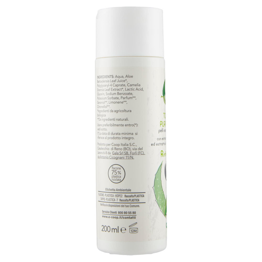 TONICO PURIFICANTE RINFRESCANTE VIVI VERDE COOP ML 200 - 5