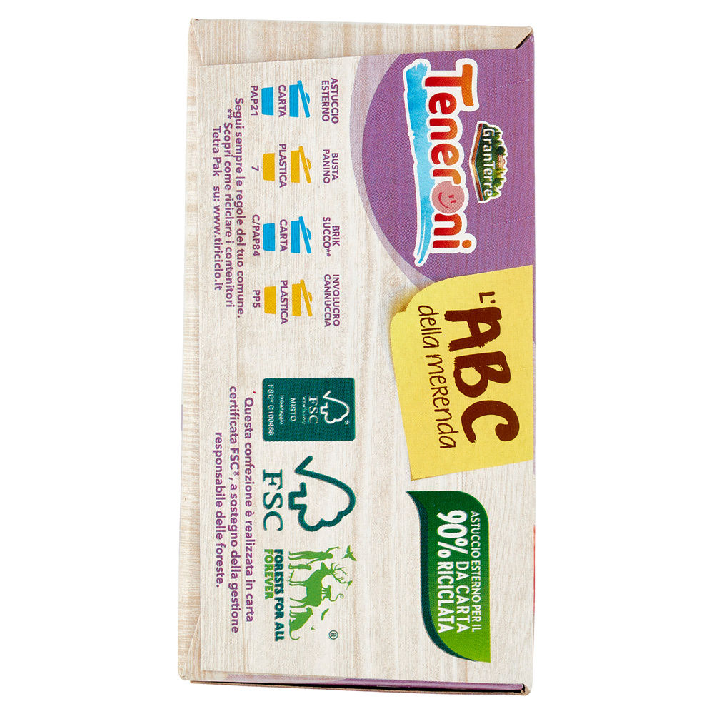 MERENDA TENERONI BRIOCHE CON SALAME GRAN MAGRO E FRULLATO - 11