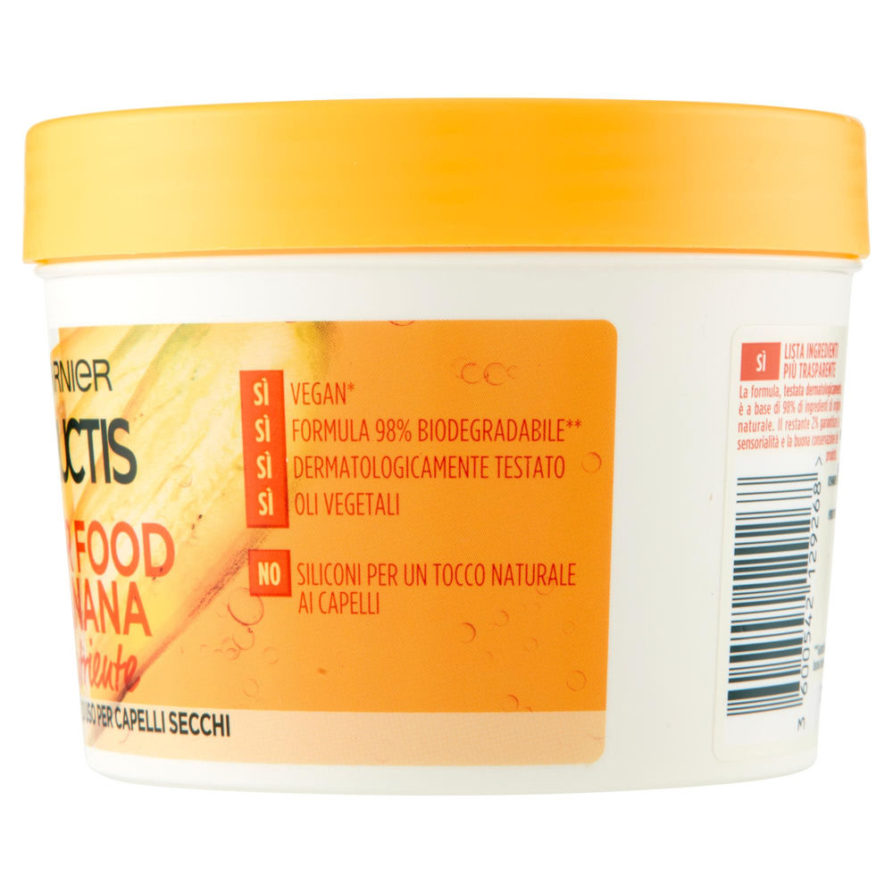 MASCHERA GARNIER FRUCTIS HAIR FOOD BANANA ML 390 - 5