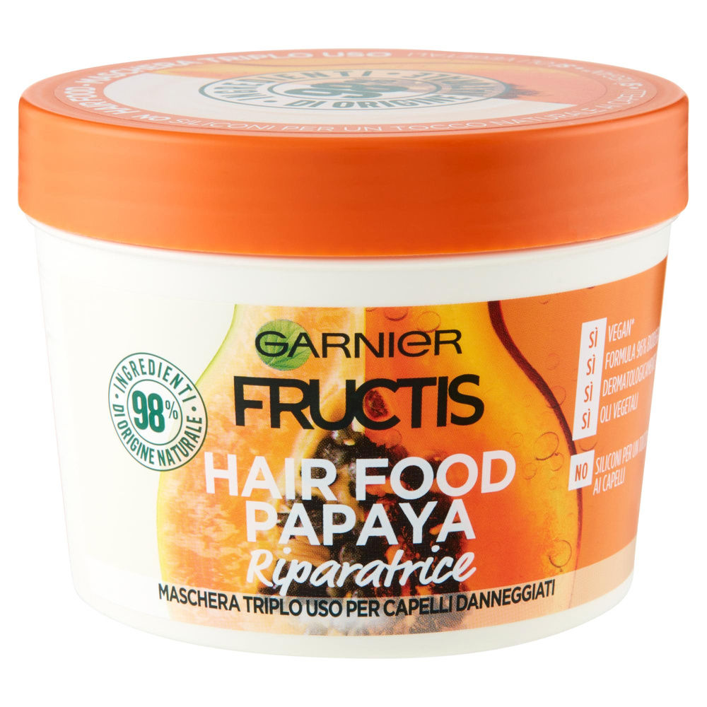 MASCHERA GARNIER FRUCTIS HAIR FOOD PAPAYA ML 390 - 2