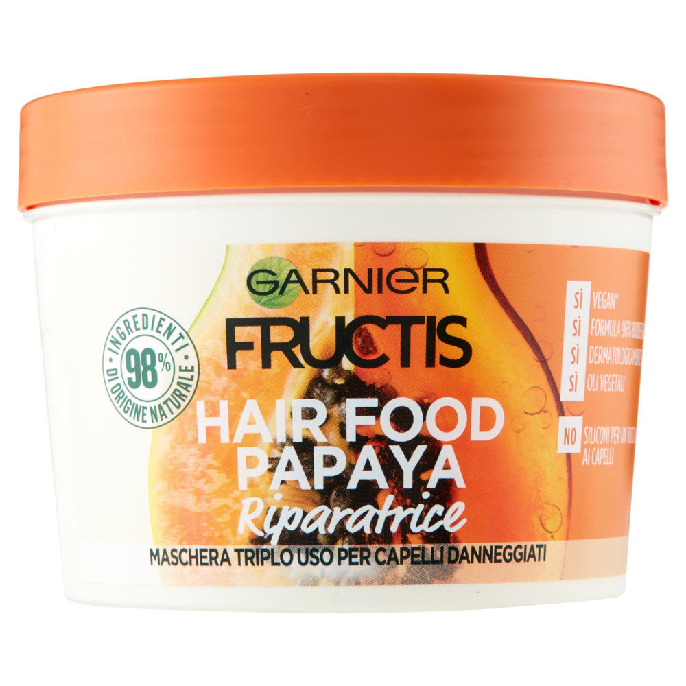 MASCHERA GARNIER FRUCTIS HAIR FOOD PAPAYA ML 390 - 3